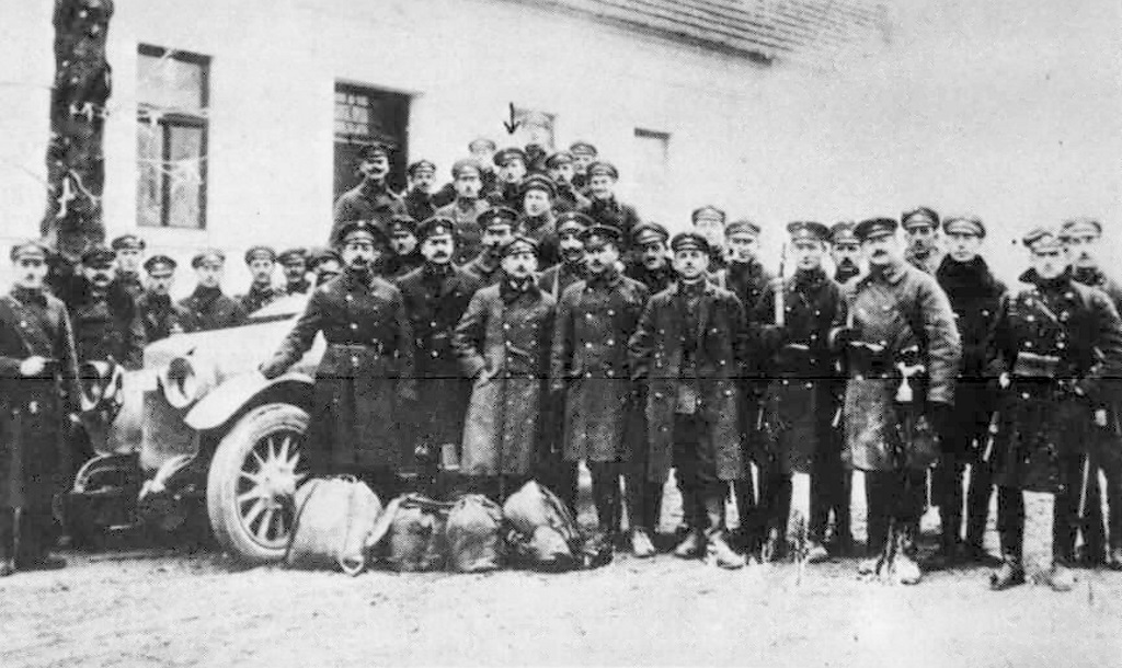 Gendarmen in Neusiedl